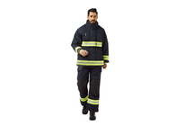 Des Feuerwehrmann-NFPA1971 Ankurbelung der Wirtschafts-Band Uniforms Black Turnout-Gang-3m Scotchlite 9587