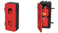 کابینت کپسول آتش نشانی ODM خارجی قرمز پلاستیکی 2 لایه
