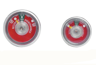 Đồng hồ đo áp suất lò xo màu đỏ OEM của phụ kiện bình chữa cháy