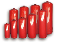 赤いSt12 DC01の空の消火器シリンダー消火器の付属品
