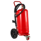 Extintor montado carretilla móvil del CE 50kg con el polvo seco del 40% ABC